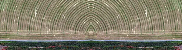 Весна Абстрактная Симметричная Фотография Пустынь Сша Воздуха Концептуальная Фотография Диффузный — стоковое фото