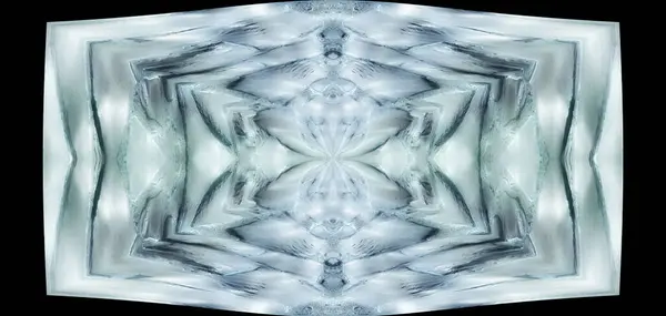 abstract composition that emulates the formation of ice that covered the Earth millions of years ago