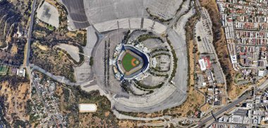  Son park, doğa üzerindeki çevresel etki üzerine fotoğrafçılık ve insan varlığının Birleşik Devletler manzarası, havadan,    