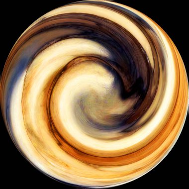 Doğal güçlerin mandala 'sı, doğanın enerjisi, meditasyon için mandala, iç diyaloğun durması, dairesel soyut kompozisyon