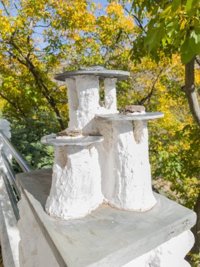 Souvenir from Pampaneira, passageways, chimneys,, Las Alpujarras, Granada, Spain, clipart