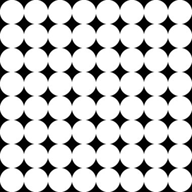Seamless geometric pattern. Black and white abstract background. Trendy texture for print, textile, fabric, packaging.