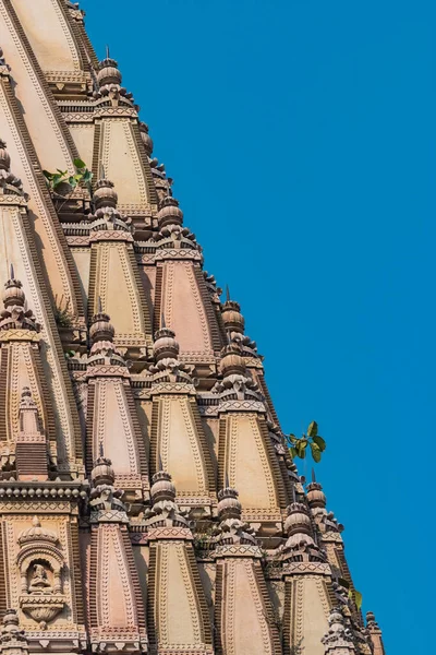 Detalles Arquitectónicos Los Edificios Que Visitan Ciudad Varanasi —  Fotos de Stock