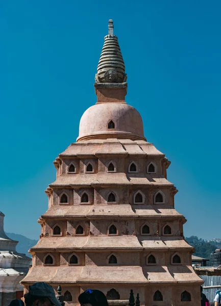 Nepal Patan Swayambhu Temple Cidade Kathmandu — Fotografia de Stock