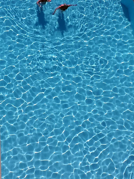 Swimming Pool Fuengirola Costa Del Sol Spain Viewed Fuengirola Resort — Stock Photo, Image