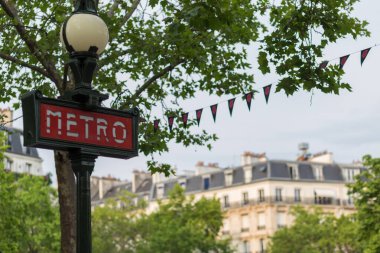 Paris, Fransa 'da sokak tabelası