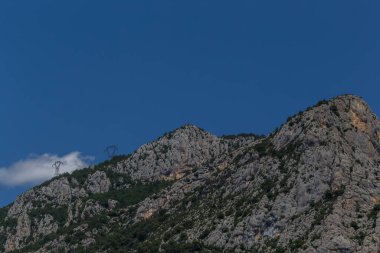 Dağların güzel manzarası