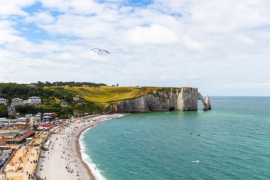 Tretat 'ın güzel plajı