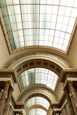 Sanat müzesinin içi.