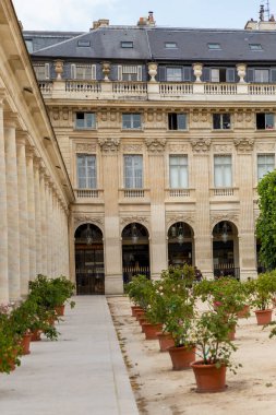 Paris 'te güzel bir bina.