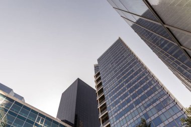 Hong Kong 'daki modern ofis binası..