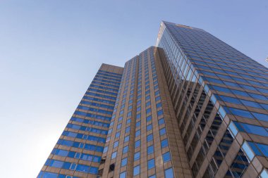 Mavi gökdelendeki gökdelen