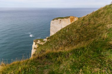 Fransa 'nın güzel Normandiya kıyıları