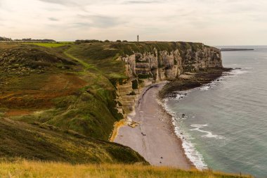 Normandiya 'nın güzel kıyı şeridi