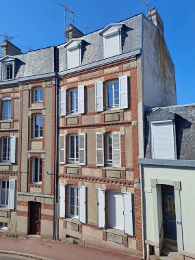 Fransa, Saint Germain de Laye 'nin pitoresk şehri.