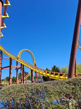 Barselona 'daki lunapark.