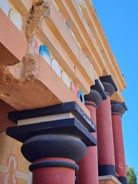 Barselona şehrinde bir bina inşa ediliyor.