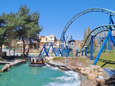 Eğlence parkı, Soçi 'deki lunapark, Rusya