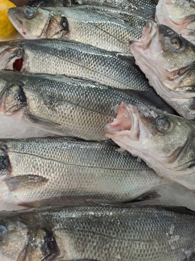 Pazarda taze balık