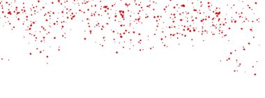 Kırmızı noktalar beyaz arka plandaki kan gibi. Üst noktanın rastgele soyut deseni. Çizim soyut tasarım. Metin, satış ve daha fazlası için duvar kağıdı dokusu