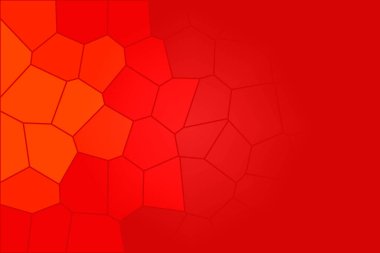 Geometri renkli soyut arkaplan. Yanardöner renklerin pürüzsüz geçişleri. Renkli bir eğilim. Turuncu kırmızı arka plan. Renkli duvar kağıdı, web sitesi için maket, tasarımcılar için ağ. Ağ konsepti