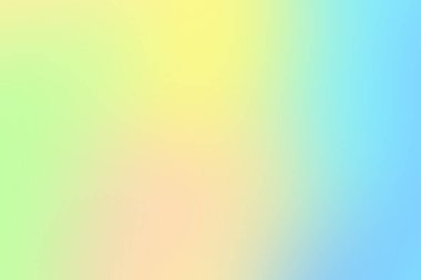   Bulanık renkli soyut arkaplan. Yumuşak renklerde pürüzsüz geçişler. Renkli bir eğilim. Duvar kağıdı, web sitesi için maket, tasarımcılar için ağ. Ağ konsepti. Reklam resmi