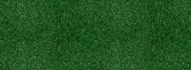 Yeşil çimlerin üst manzarası Kusursuz