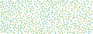 Color green seamless retro polka dots pattern. Hand painted with light painted dots. Grunge baby  Wallpaper Watercolor confetti backgroun