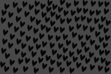 Arka planda soyut kalp şekli. Renkli pankart şablonu. Çizim soyut tasarım. Metin, satış ve web siteleri ve ürün görüntüleme için duvar kağıdı dokusu