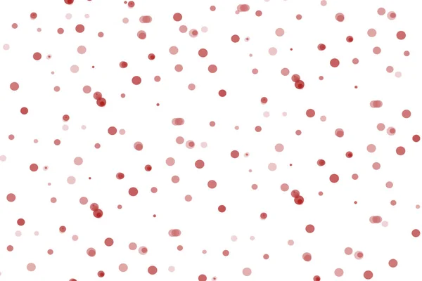 stock image Red dots like blood on white background. Random Abstract pattern of upper part dot. illustration abstract design. wallpaper texture for print for text, sale and websites, for display product	