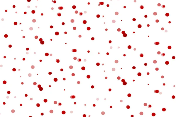 Red Dots Blood White Background Random Abstract Pattern Upper Part — Zdjęcie stockowe
