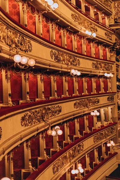 Milão Itália Maio 2023 Sala Concertos Principal Teatro Alla Scala — Fotografia de Stock