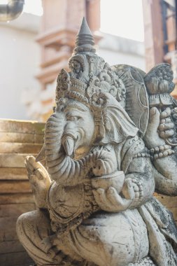 Hindu tapınağındaki Hindu heykeli