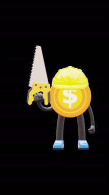 3 Boyutlu Para Bozukluğu Karakteri Yapım ve Tamir Testeresi.