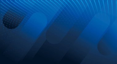 Modern hipster futuristic graphic abstract background. blue with a contemporary trend pattern. Vector elegant poster design