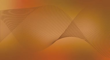 Modern hipster futuristic graphic abstract background. brown with a contemporary trend pattern. Vector elegant poster design