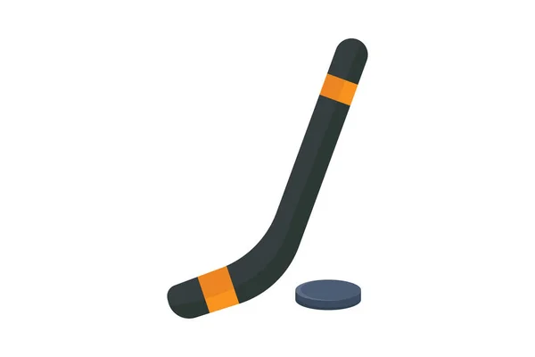 Ilustración Iconos Hockey Icono Relacionado Con Deporte Estilo Icono Plano — Vector de stock