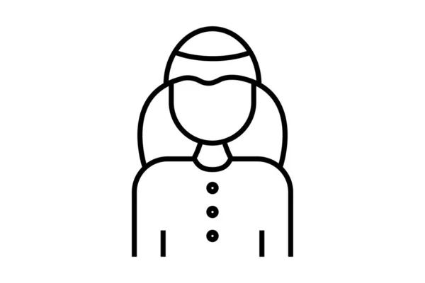 Saudi Arab Εικονίδιο Άνθρωπος Νδρας Από Την Αραβία Σχεδιασμός Στυλ — Διανυσματικό Αρχείο