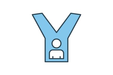 Karar verme ikonu. Bir dönüm noktasındaki insanların simgesi. Web sitesi tasarımı, uygulama, kullanıcı arayüzleri, yazdırılabilir vb için uygun simge. Düz çizgi simgesi tarzı. Basit vektör tasarımı düzenlenebilir