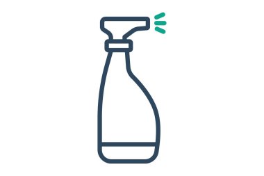 Spray icon. line icon style. icon related to gardening. gardening tools elements vector illustration