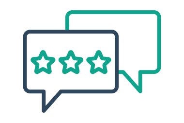 Beğeni simgesi. çizgi simgesi tarzı. Dijital pazarlama ile ilgili bir simge. iş ögeleri vektör illüstrasyonu