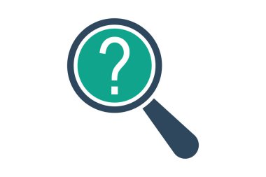 İpucu simgesi. Katı ikon tarzı. kanun unsurları vektör illüstrasyonu