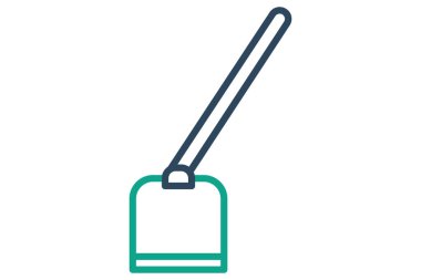 Çapa simgesi. çizgi simgesi tarzı. Simge elle yetiştirme ve çalışma. tarım elementleri vektör illüstrasyonu