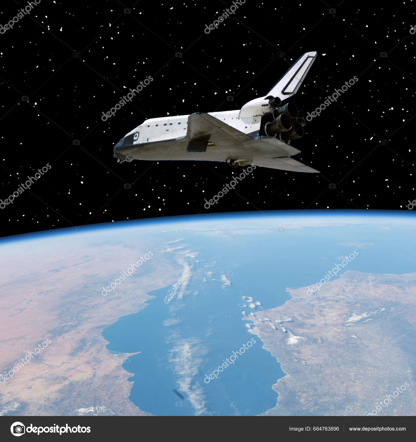 scoperta nebulosa dello Space Shuttle
