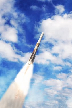 Güzel roket fırlatma. Nasa tarafından döşenmiş bu görüntünün unsurları