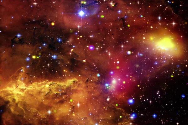 Galaxie Poussière Étoiles Les Éléments Cette Image Fournis Par Nasa — Photo