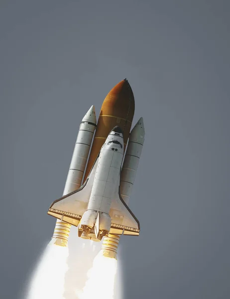 Liftoff Rakiety Elementy Tego Obrazu Dostarczone Przez Nasa — Zdjęcie stockowe