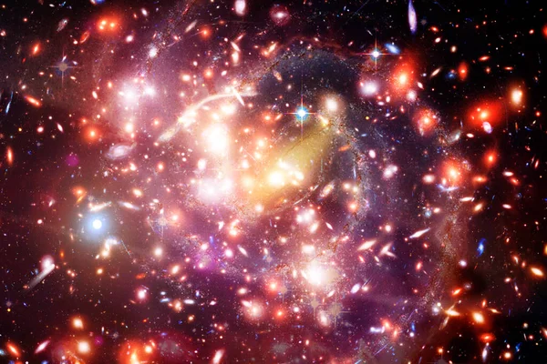Галактика Туманность Газ Элементы Этого Изображения Предоставлены Наса — стоковое фото