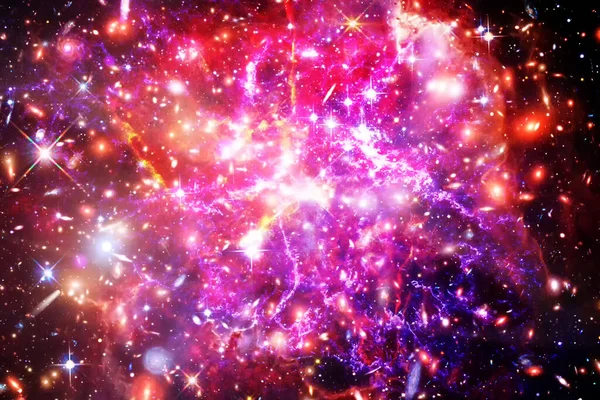 Espaço Galáxia Elementos Desta Imagem Fornecidos Pela Nasa — Fotografia de Stock