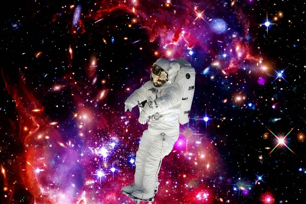 Affiche vintage fantastique astronaute de l'espace peinture rétro espace  astrona